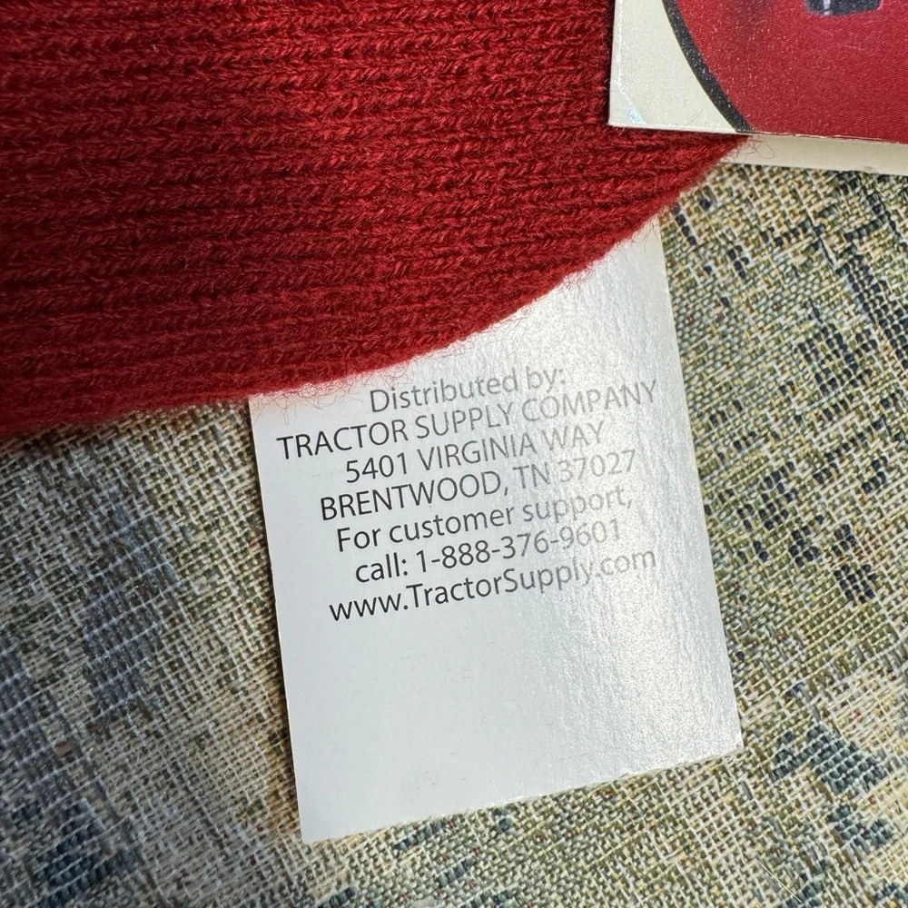 Case IH Reversible Beanie Logo Men's Tractor/Combine Print NWT